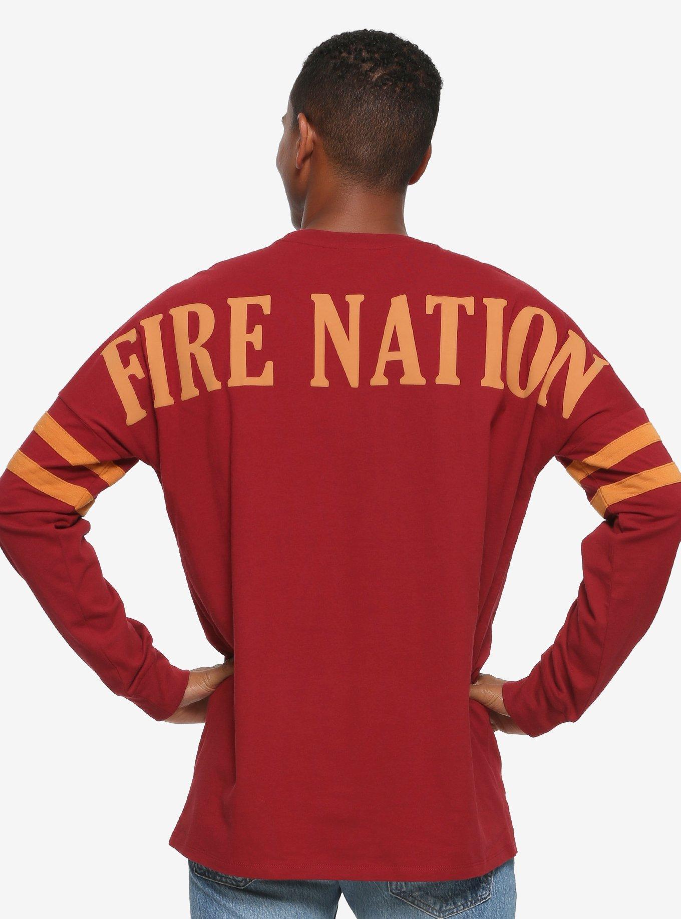 Avatar: The Last Airbender Fire Nation Hype Jersey - BoxLunch Exclusive, , alternate