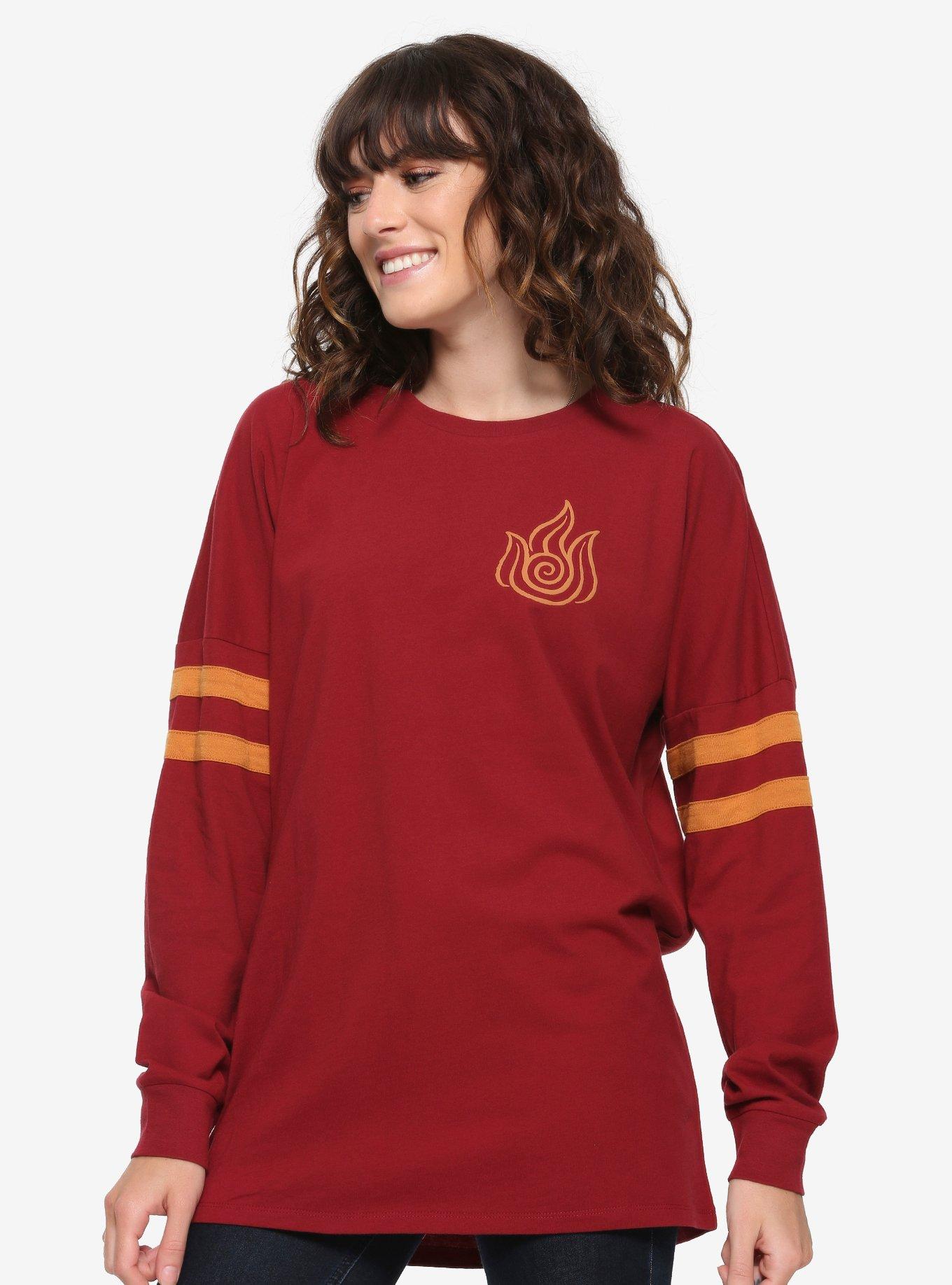 Avatar: The Last Airbender Fire Nation Hype Jersey - BoxLunch Exclusive, , alternate