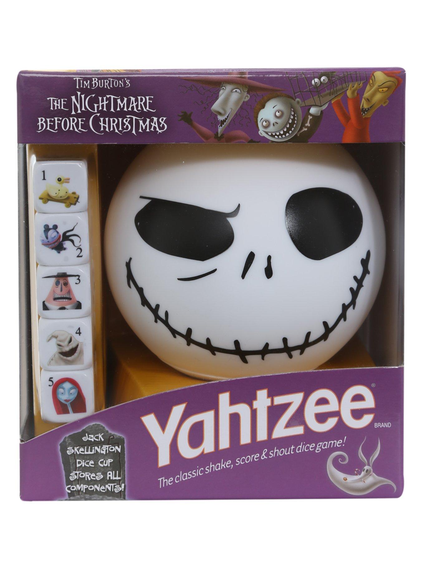 The Nightmare Before Christmas Edition Yahtzee Game, , alternate