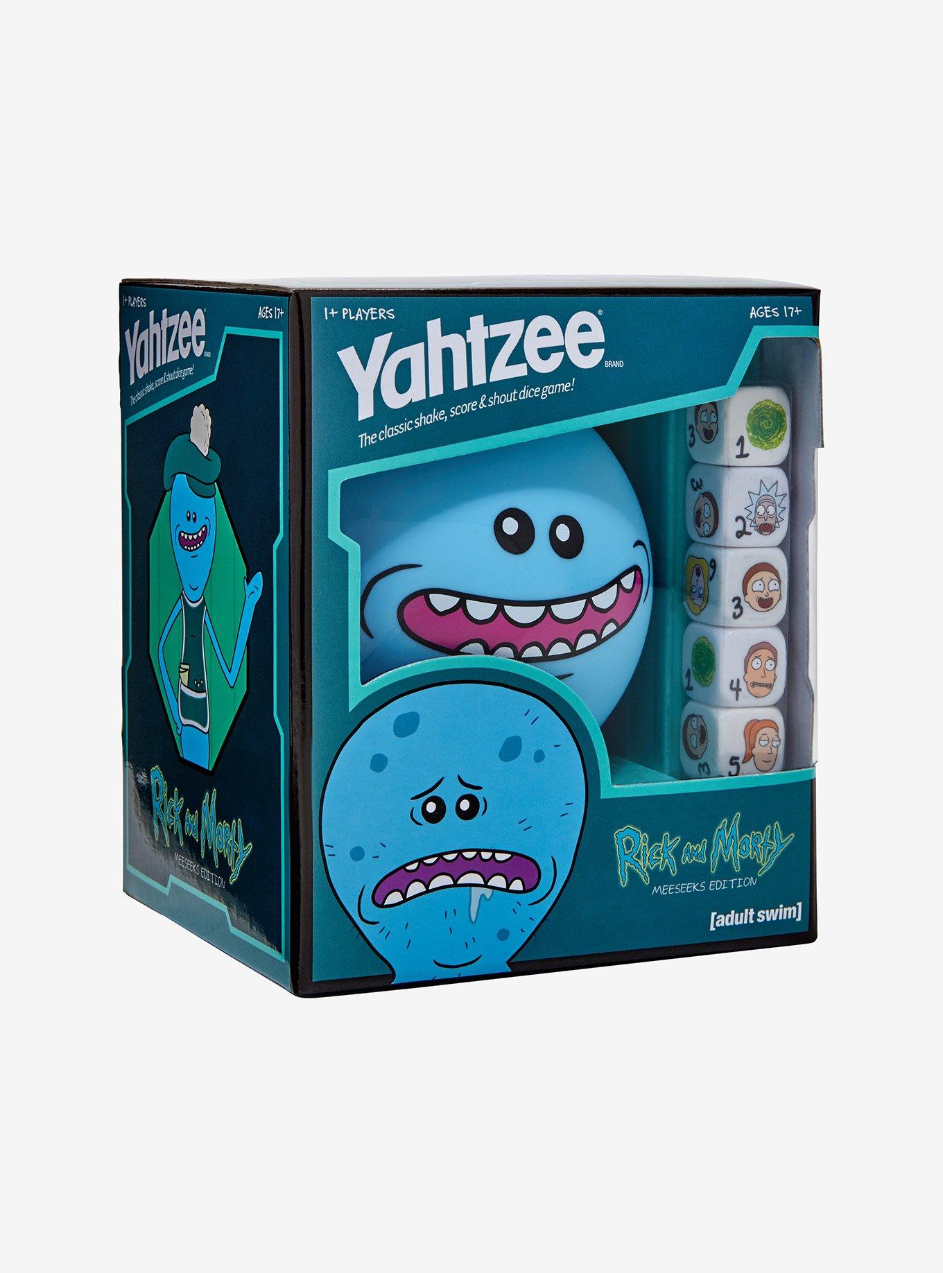 Rick And Morty Mr. Meeseeks Edition Yahtzee Game, , alternate