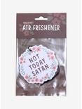 Not Today Satan Rose Air Freshener, , alternate