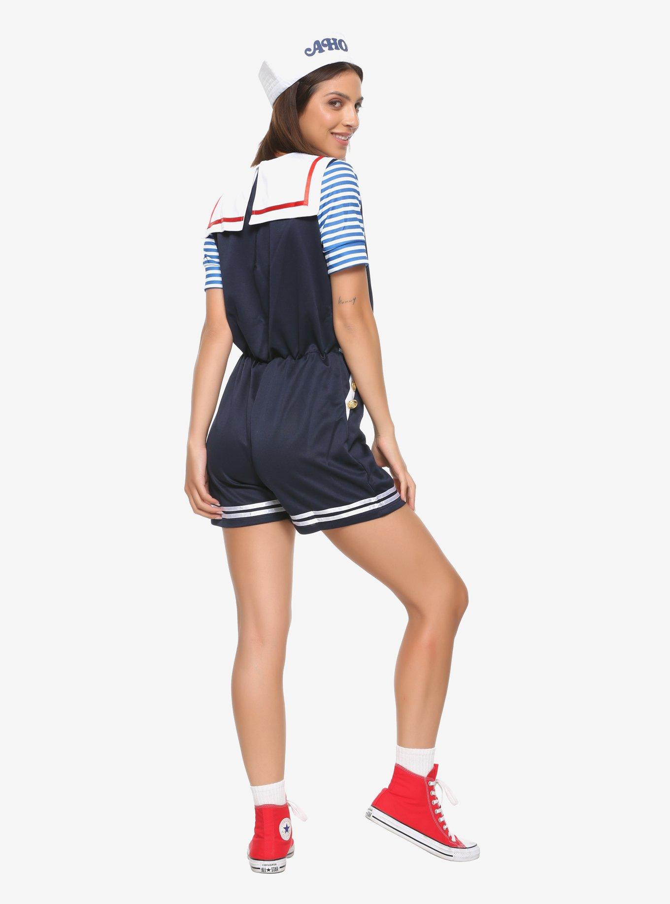 Stranger Things Scoops Ahoy Robin Costume, MULTI, alternate