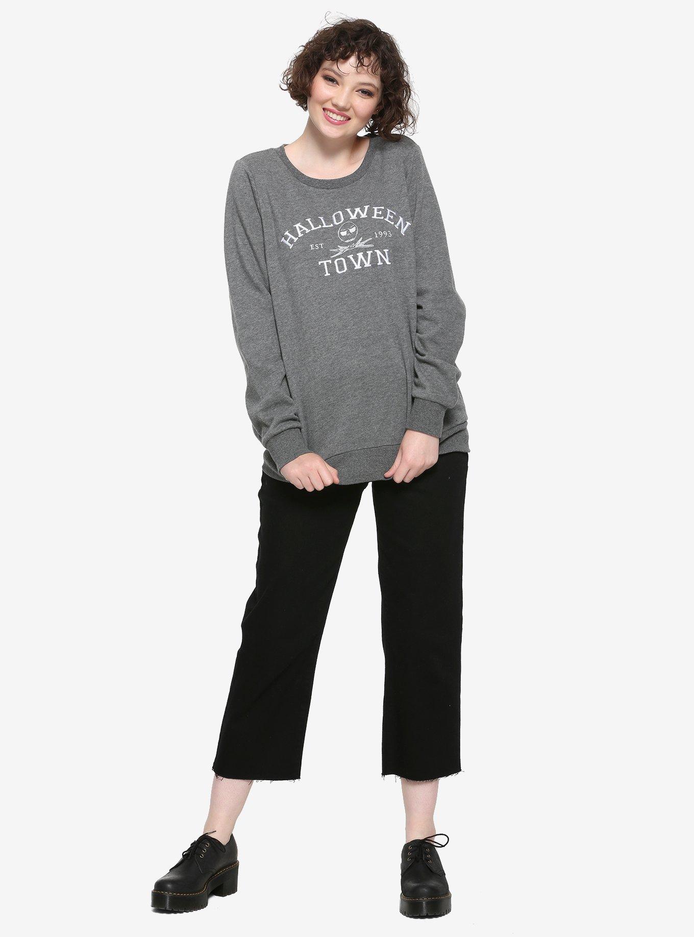 The Nightmare Before Christmas Halloween Town Sweatshirt, , alternate