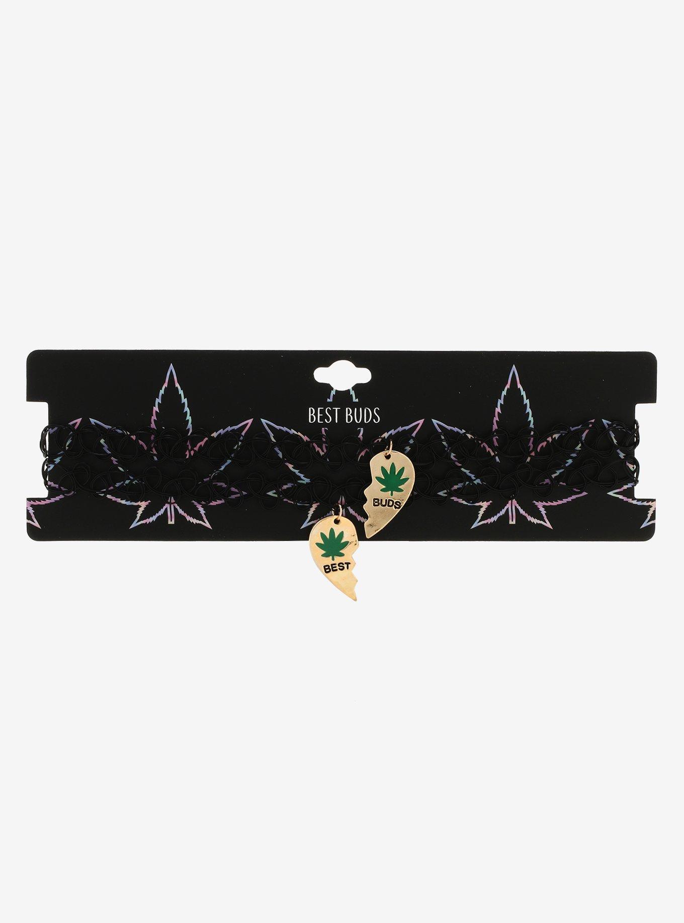 Best Buds Best Friend Tattoo Choker Set, , alternate