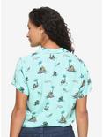 Our Universe Disney Mickey Mouse Safari Women's Tie-Front Woven Top - BoxLunch Exclusive, , alternate
