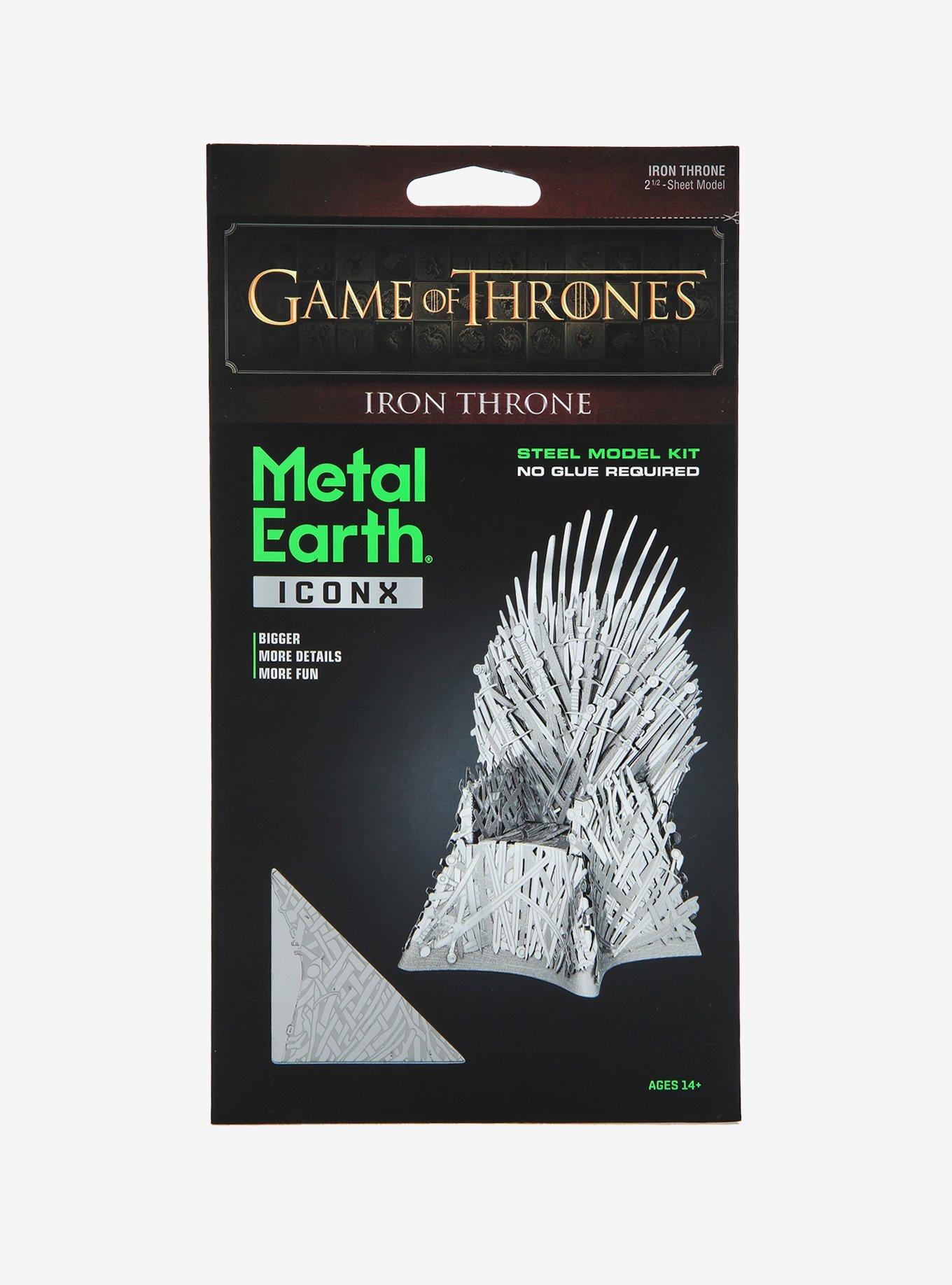 Game Of Thrones Iron Throne Metal Model Kit, , alternate