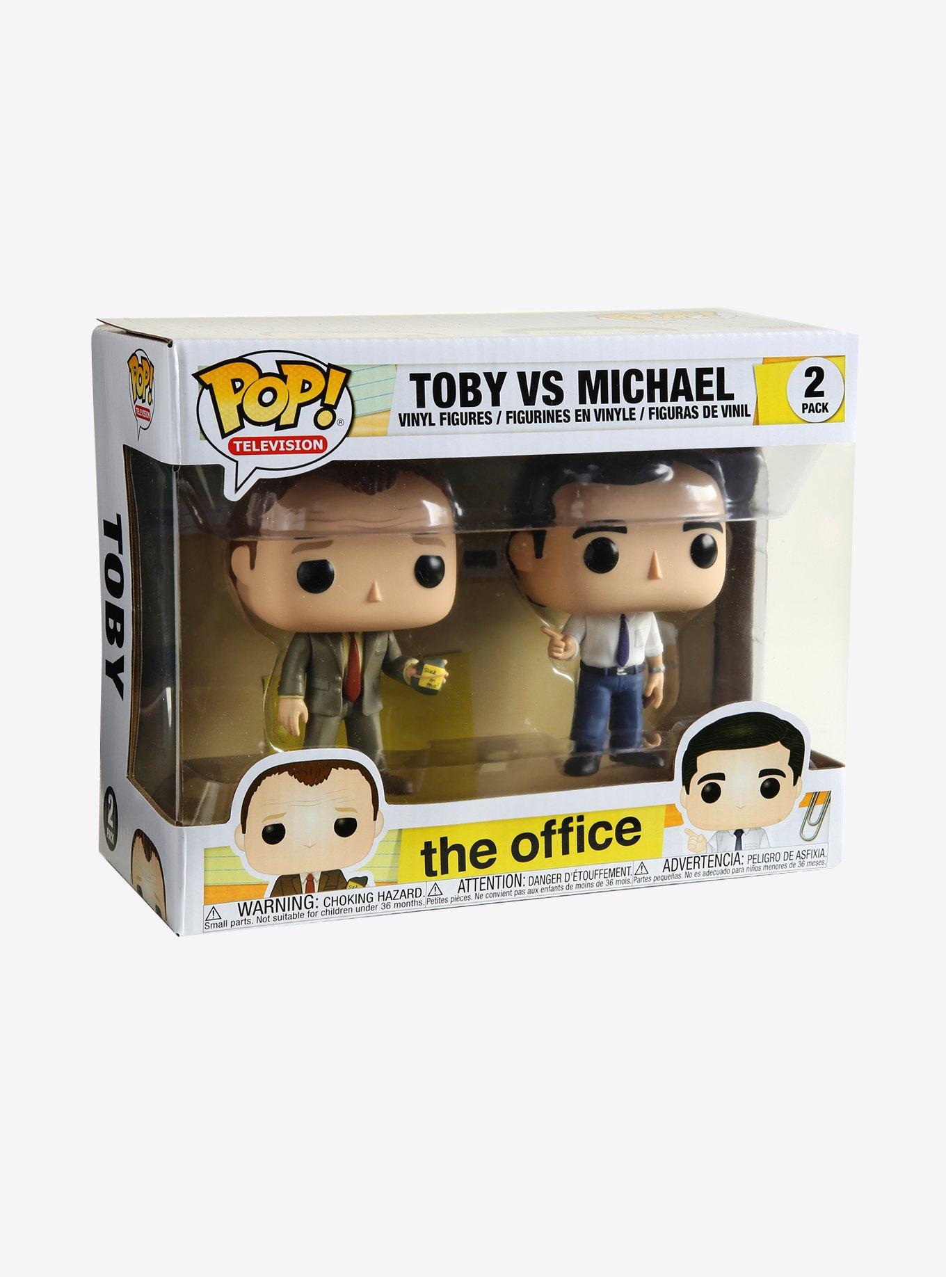Funko The Office Pop! Television Toby Vs Michael Vinyl Figure Set, , alternate