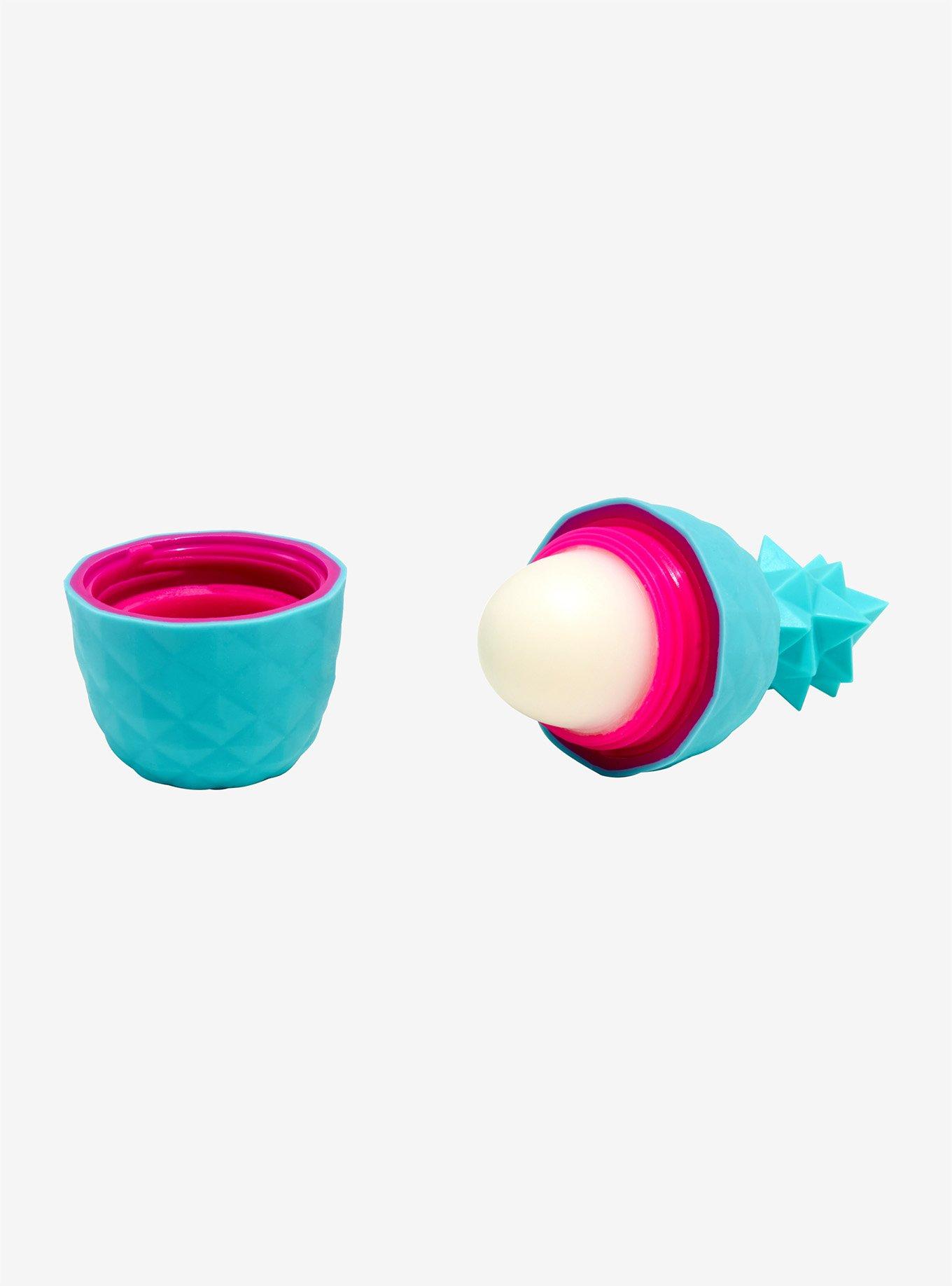Geometric Turquoise Pineapple Lip Balm, , alternate
