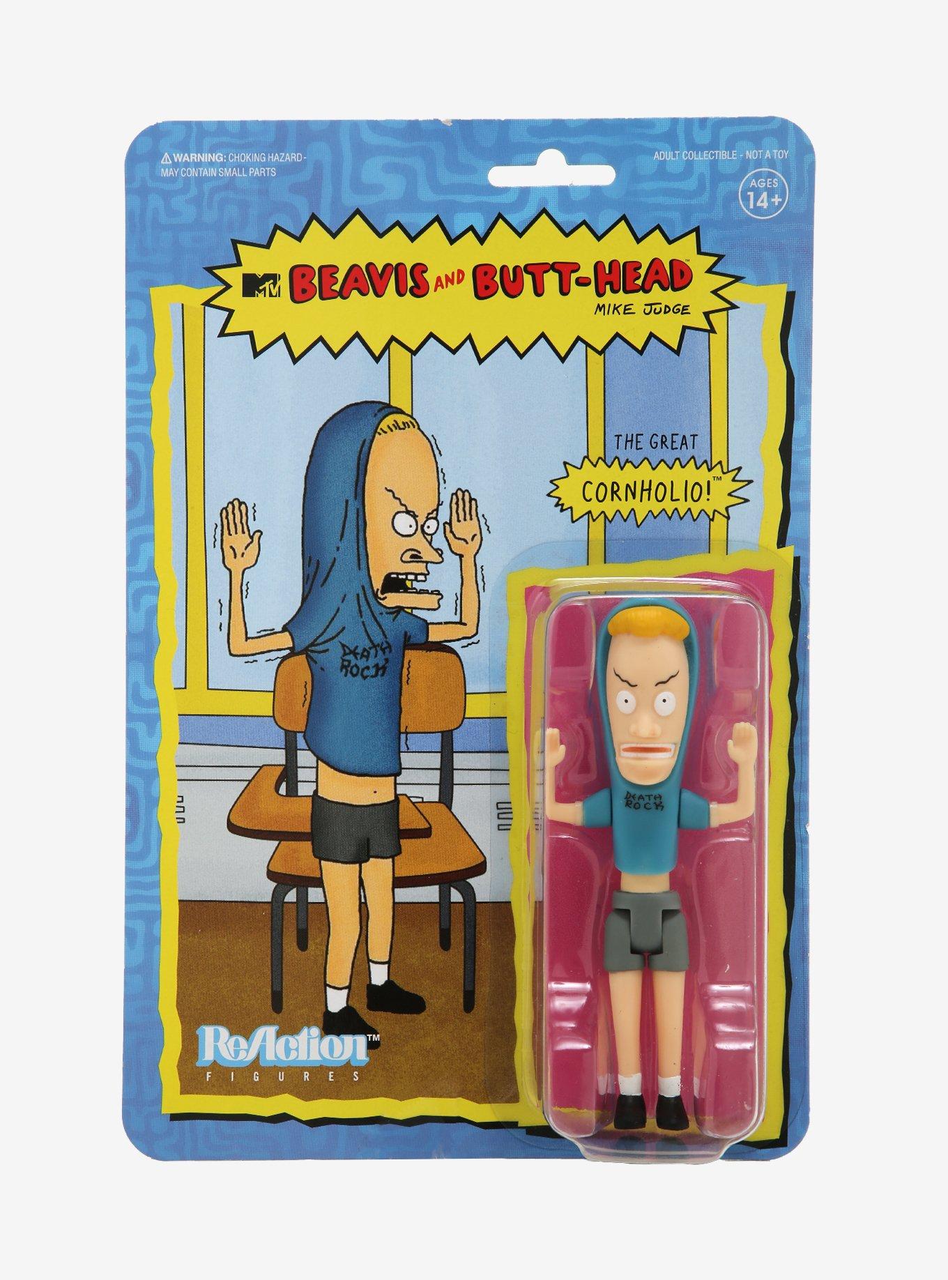 Super7 ReAction Beavis And Butt-Head The Great Cornholio Collectible Action Figure, , alternate