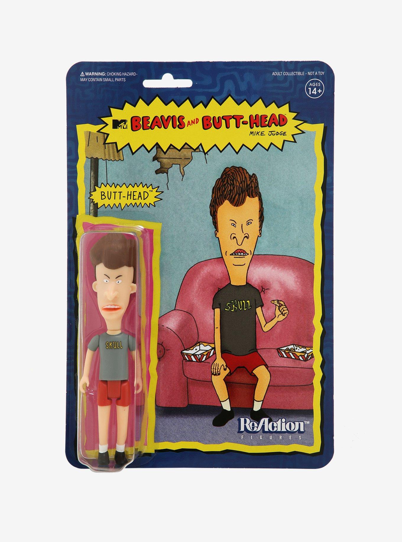 Super7 ReAction Beavis And Butt-head Butt-head Collectible Action Figure, , alternate