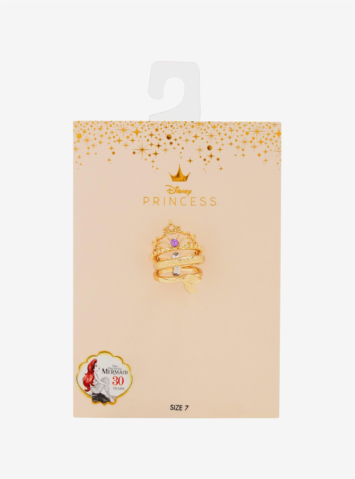 Disney Princess The Little Mermaid Ring Set, , alternate