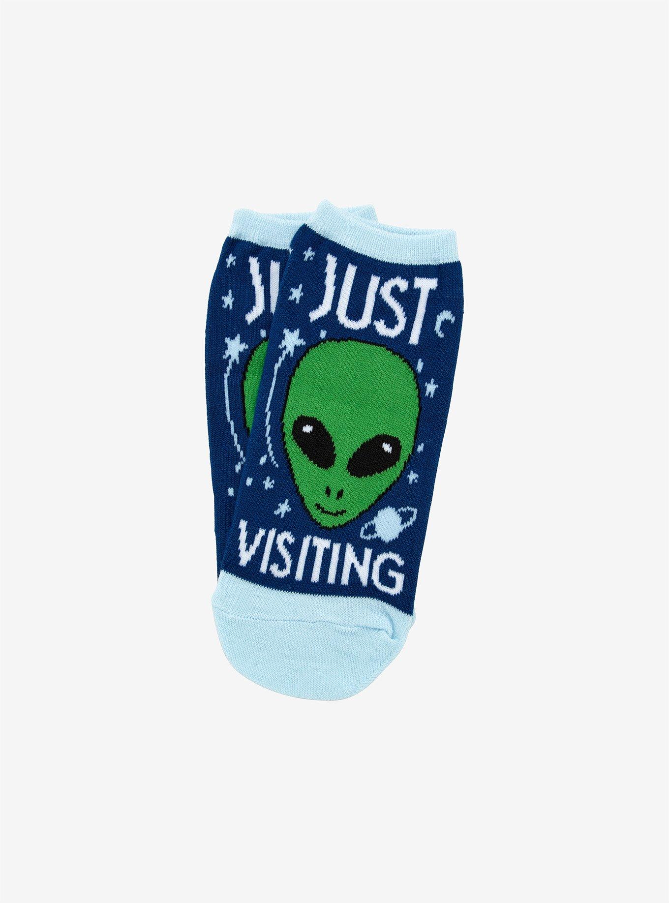 Alien Tourists Ankle Socks, , alternate