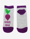 The Office Schrute Farms No-Show Socks, , alternate