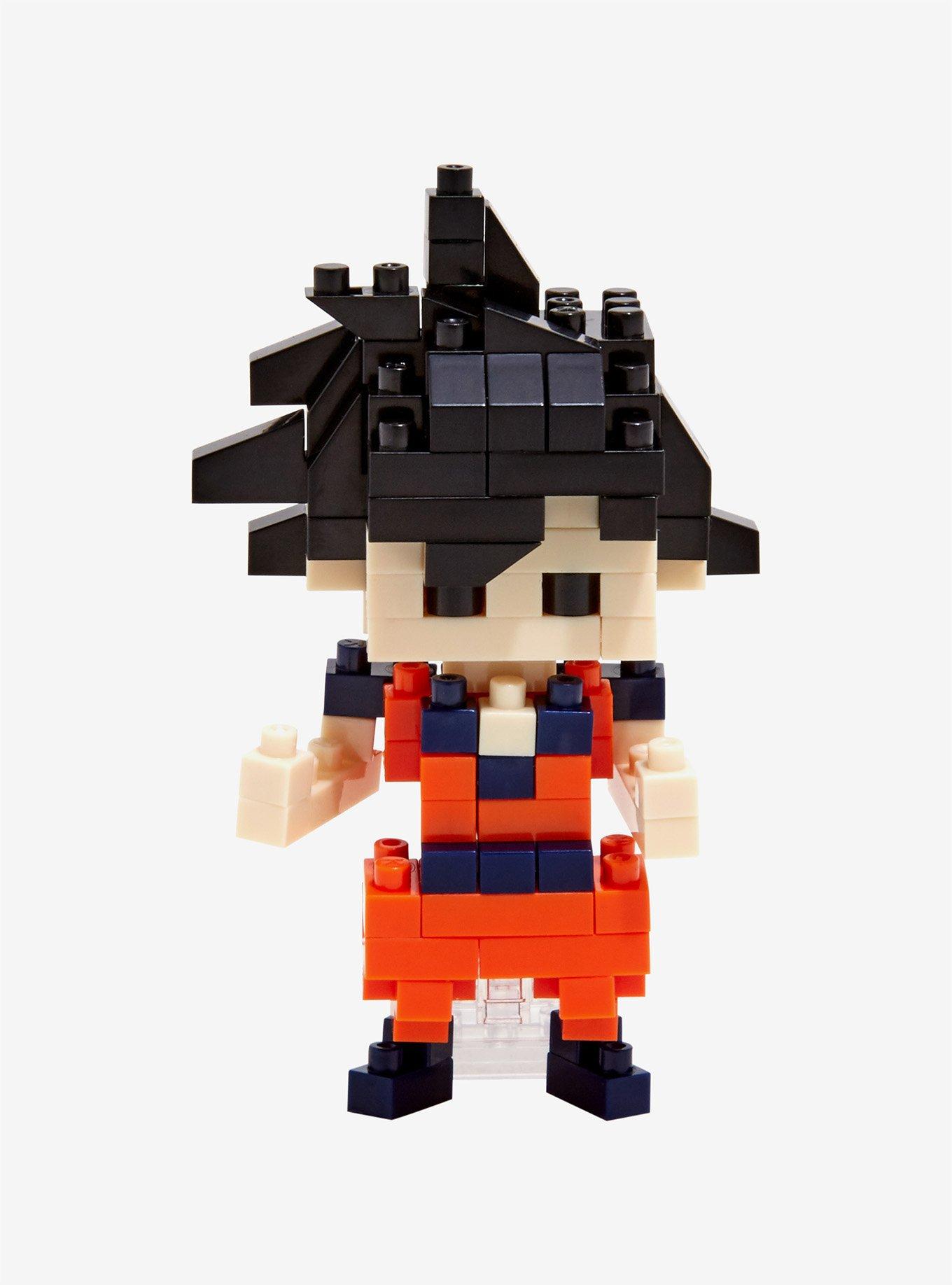 Nanoblock Dragon Ball Z Goku Micro-Sized Building Block Set, , alternate