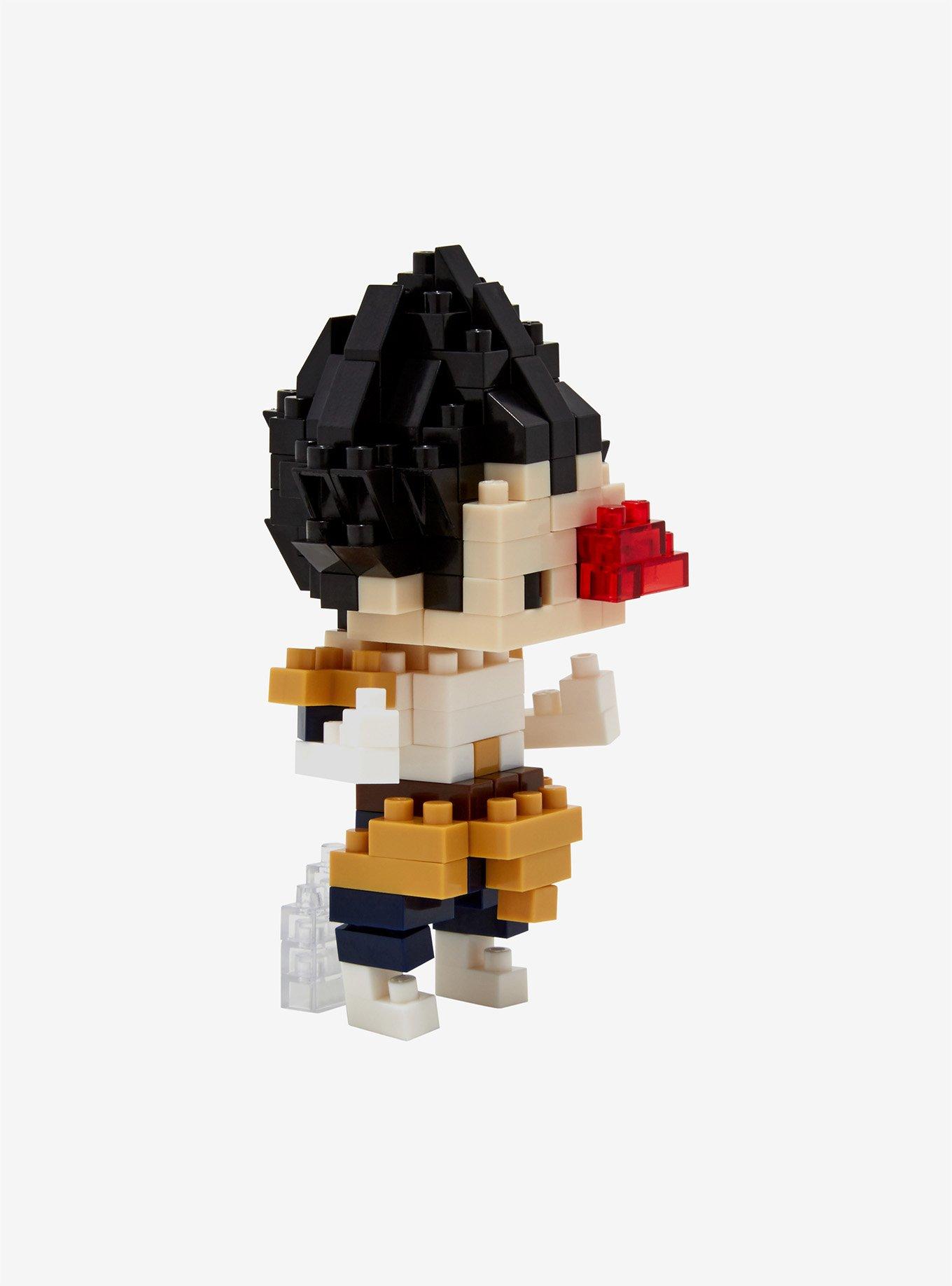Nanoblock Dragon Ball Z Vegeta Micro-Sized Building Block Set, , alternate