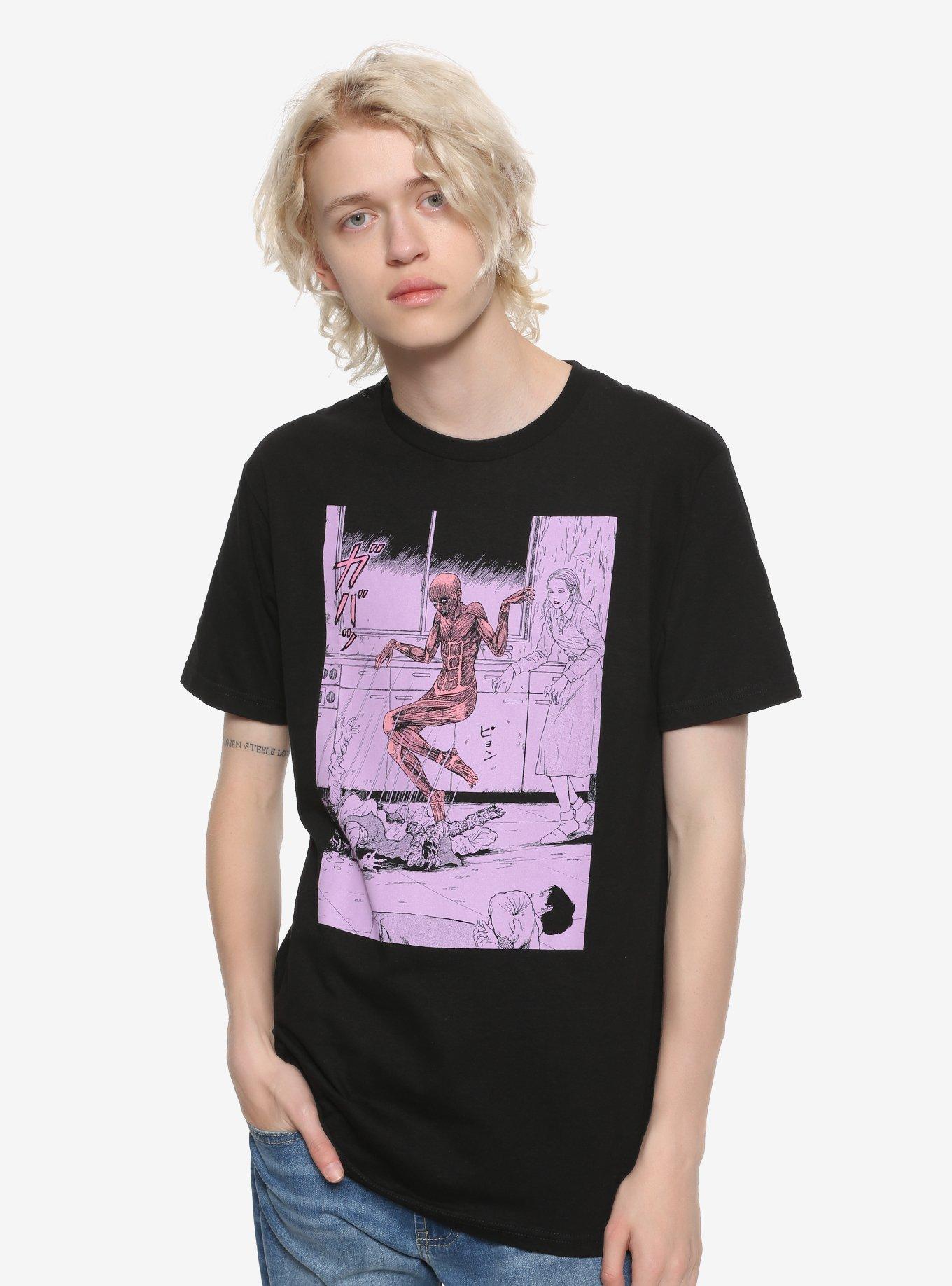 Junji Ito Skin Float T-Shirt, MULTI, alternate