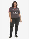 IT Chapter Two Losers Club Girls Crop T-Shirt Plus Size, MULTI, alternate