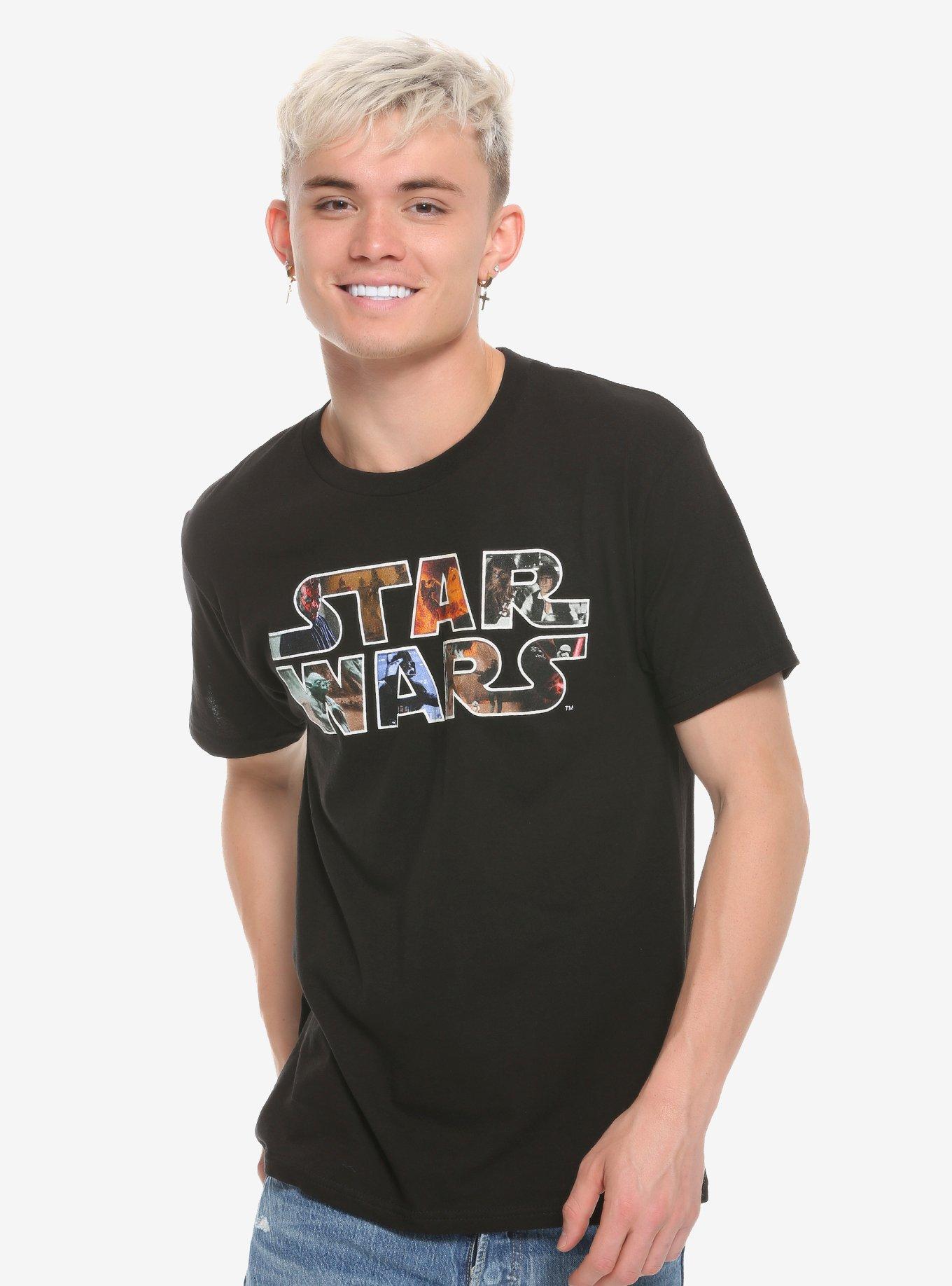 Star Wars Logo Timeline T-Shirt, MULTI, alternate