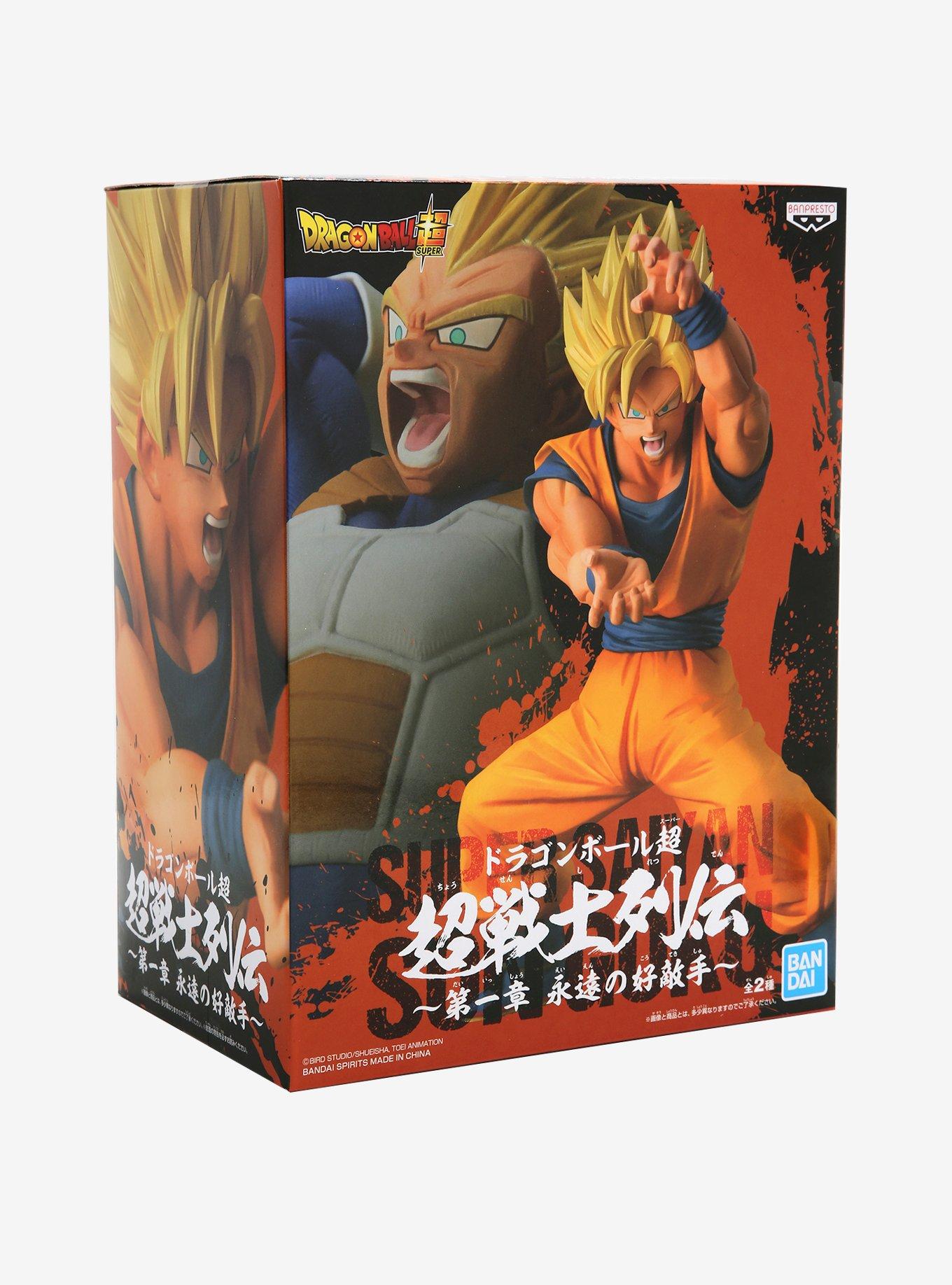 Banpresto Dragon Ball Z: Buyu Retsuden Chosenshiretsuden Super Saiyan Goku Collectible Figure, , alternate
