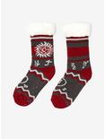 Supernatural Symbols Slipper Socks, , alternate