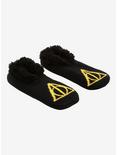 Harry Potter Deathly Hallows Cozy Slippers, , alternate