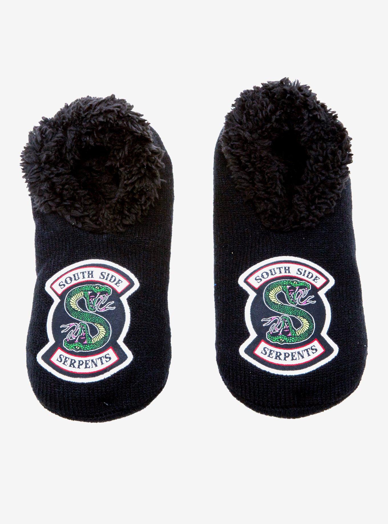 Riverdale Southside Serpents Cozy Slippers, , alternate