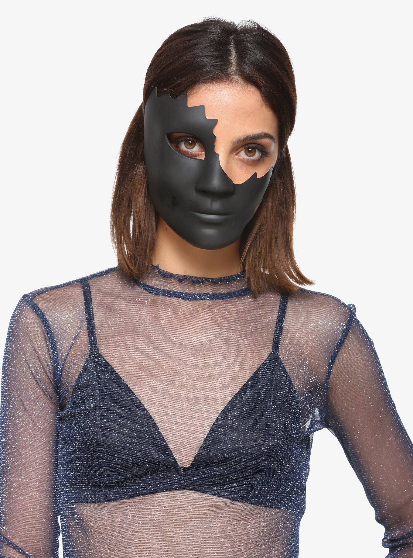 Matte Black Half-Mask, , alternate