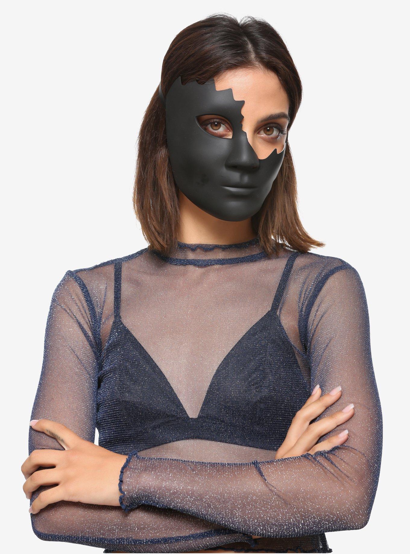 Matte Black Half-Mask, , alternate