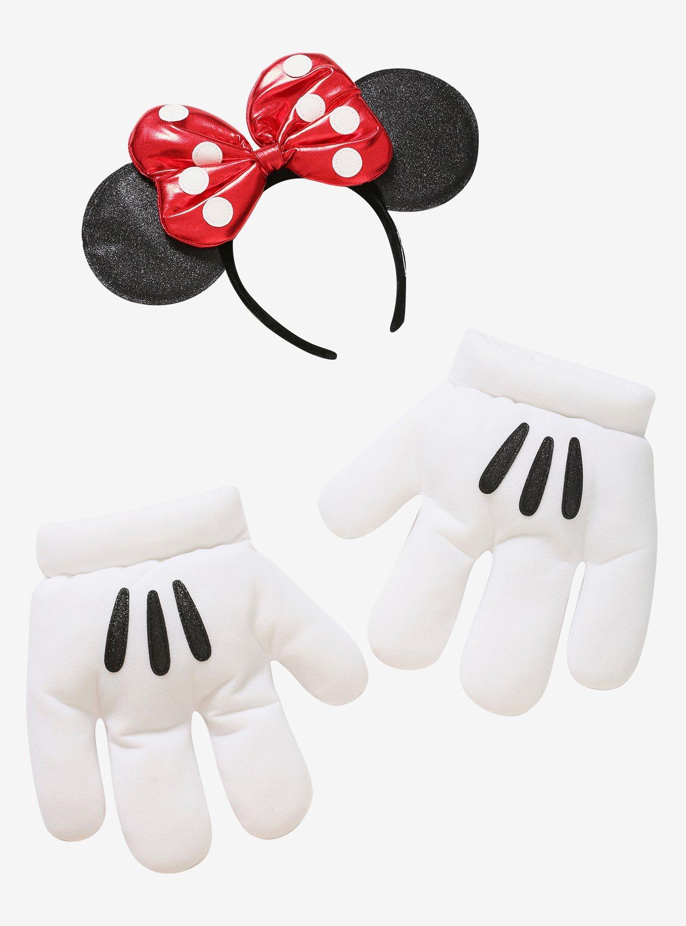 Disney Minnie Mouse Glitter Ears & Gloves Costume Kit, , alternate