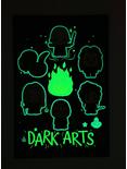 Harry Potter Chibi Dark Arts Glow-In-The-Dark Wood Wall Art, , alternate