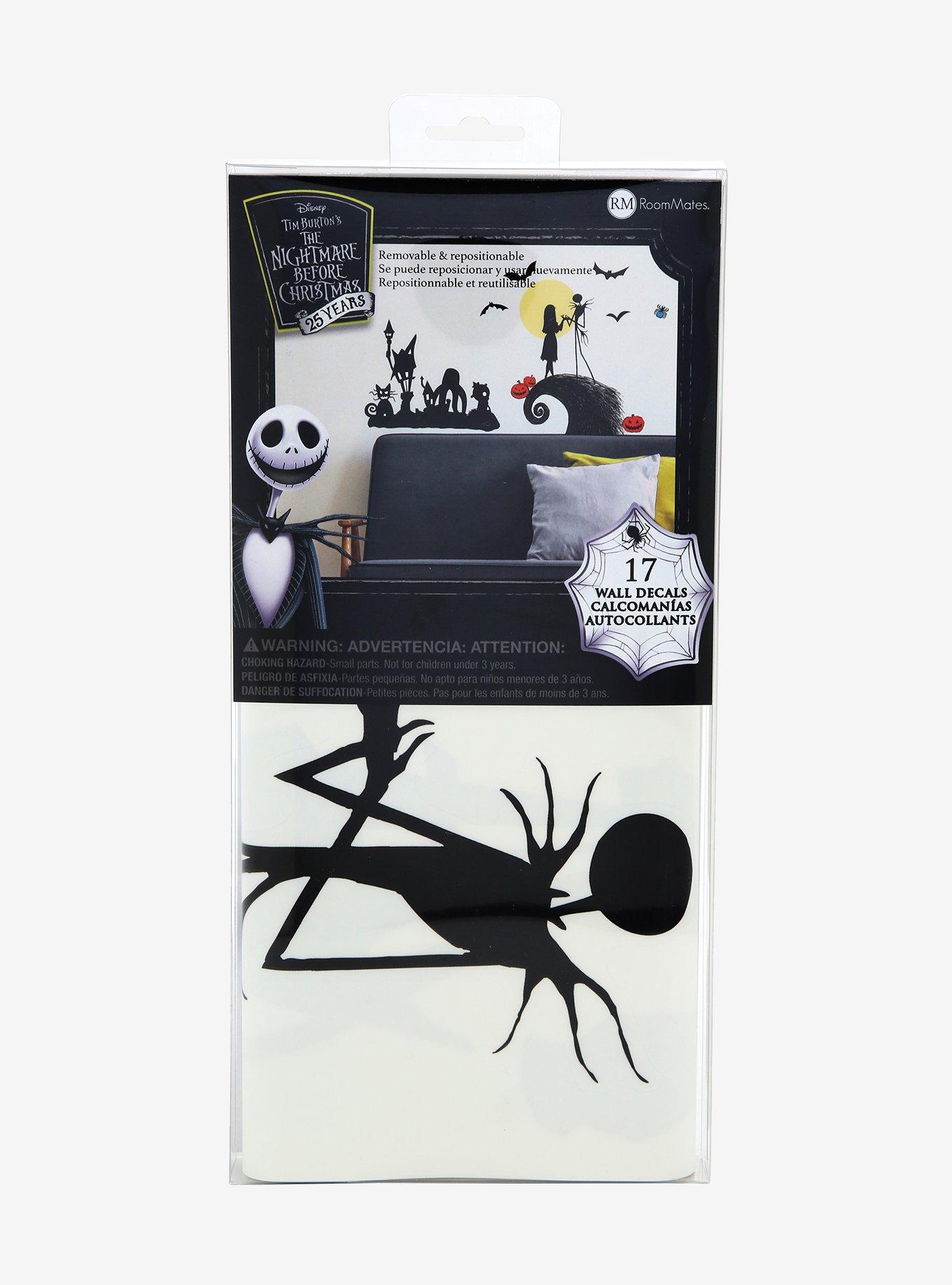 The Nightmare Before Christmas Silhouette Wall Decals, , alternate