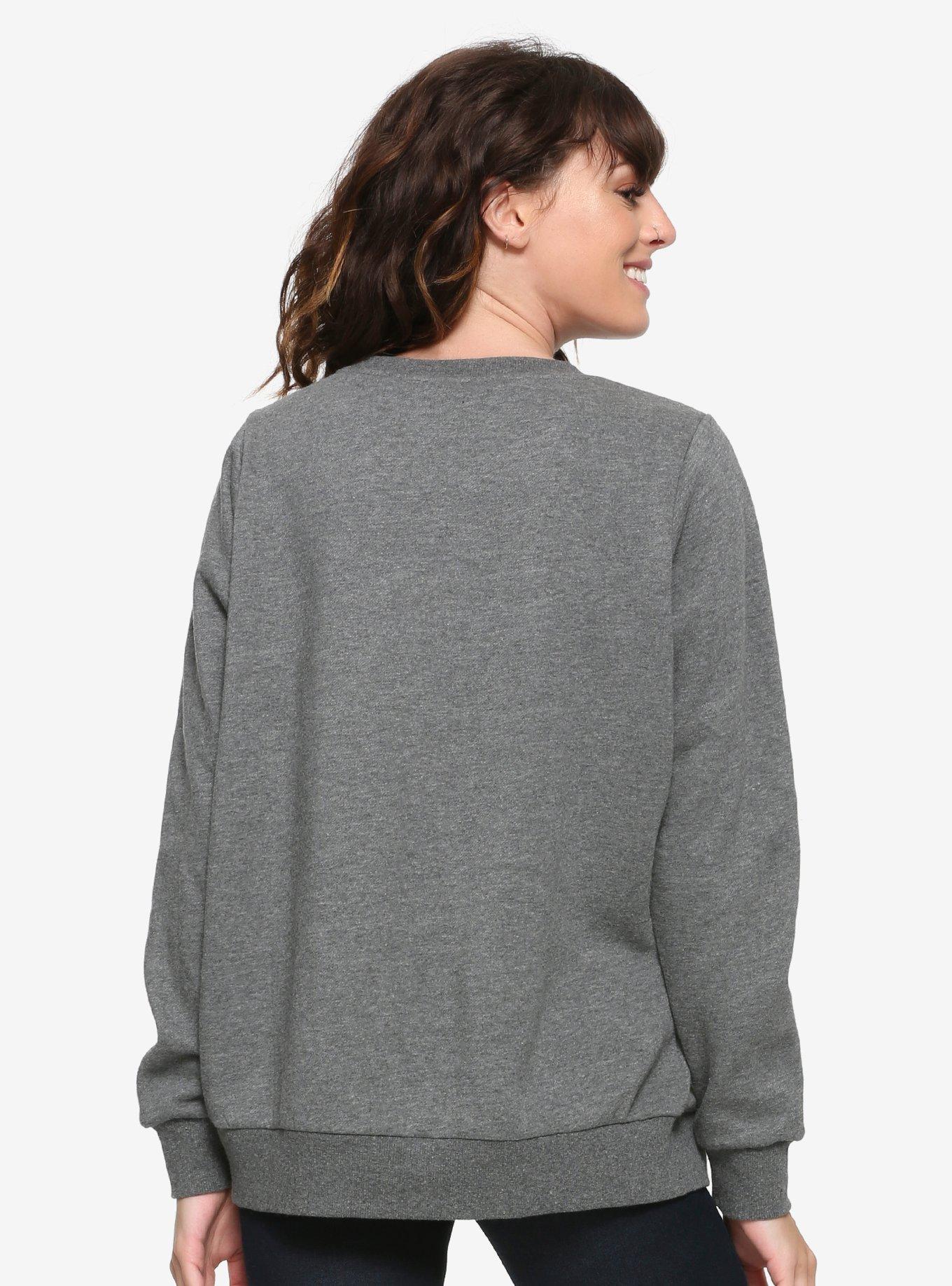 Disney The Nightmare Before Christmas Halloween Town Crewneck Sweater - BoxLunch Exclusive, , alternate