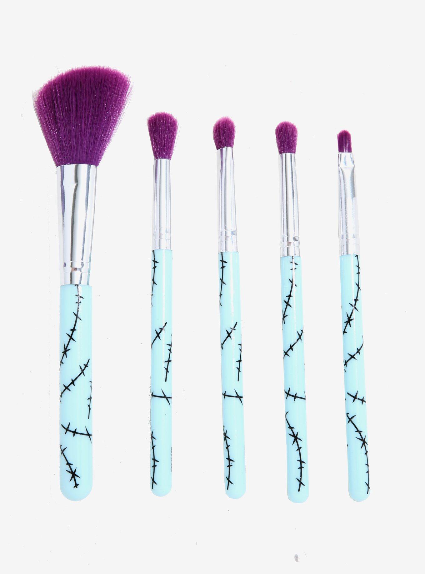 Loungefly Disney The Nightmare Before Christmas Deadly Night Shade Makeup Brush Set, , alternate