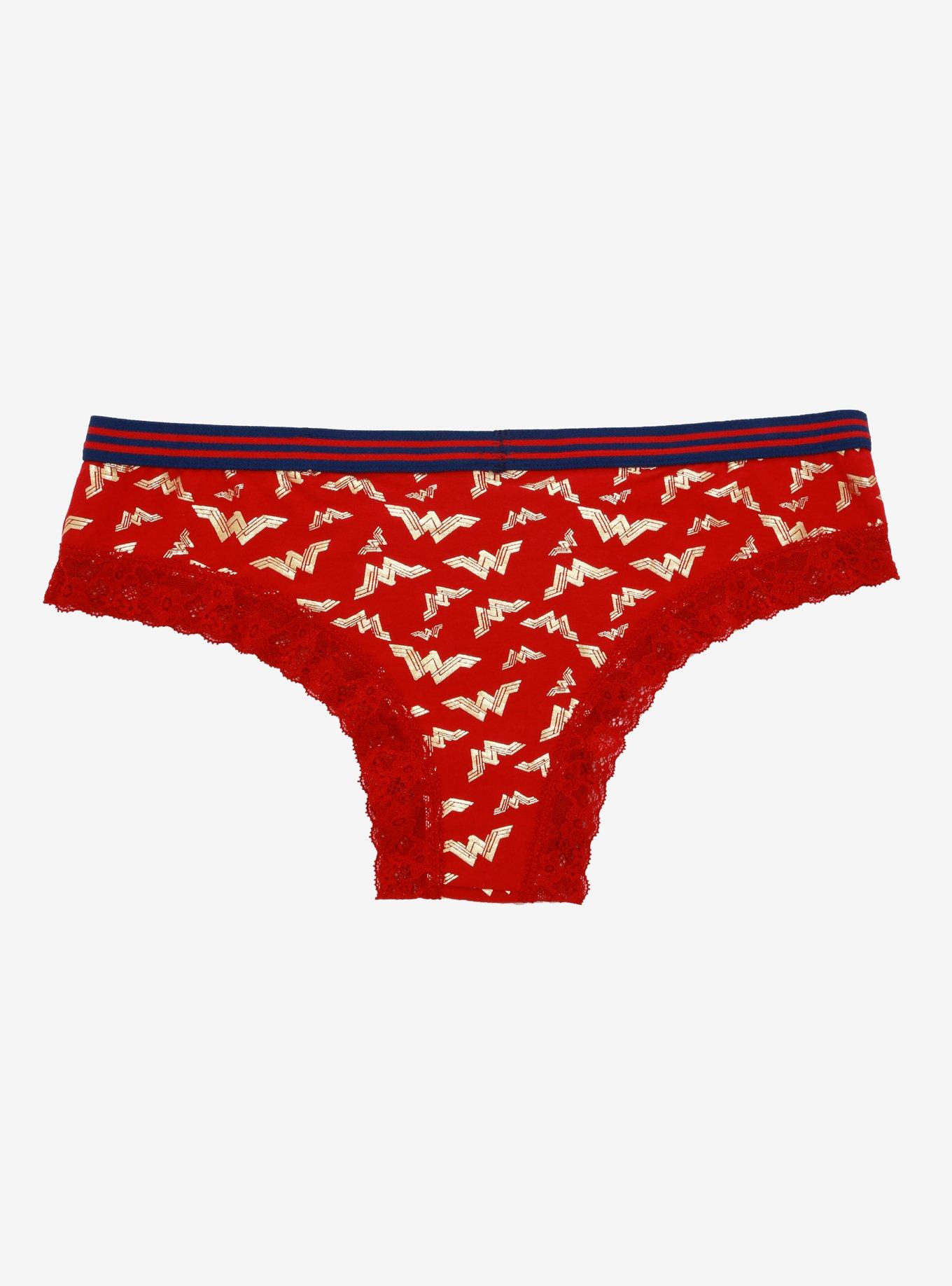 DC Comics Wonder Woman Cheeky Panty, MULTI, alternate