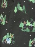 Our Universe Star Wars Endor Allover Print Woven Button-Up - BoxLunch Exclusive, , alternate
