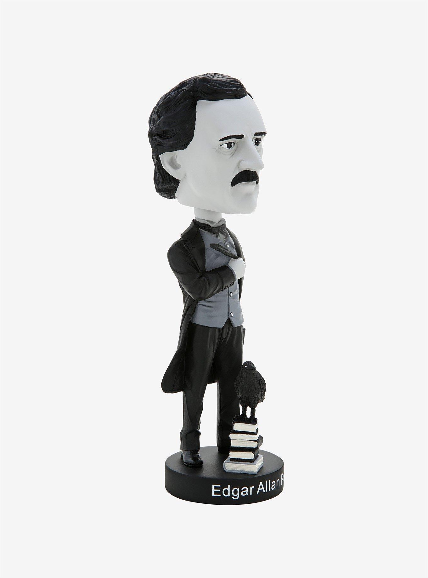 Edgar Allan Poe Black & White Bobble-Head Hot Topic Exclusive, , alternate