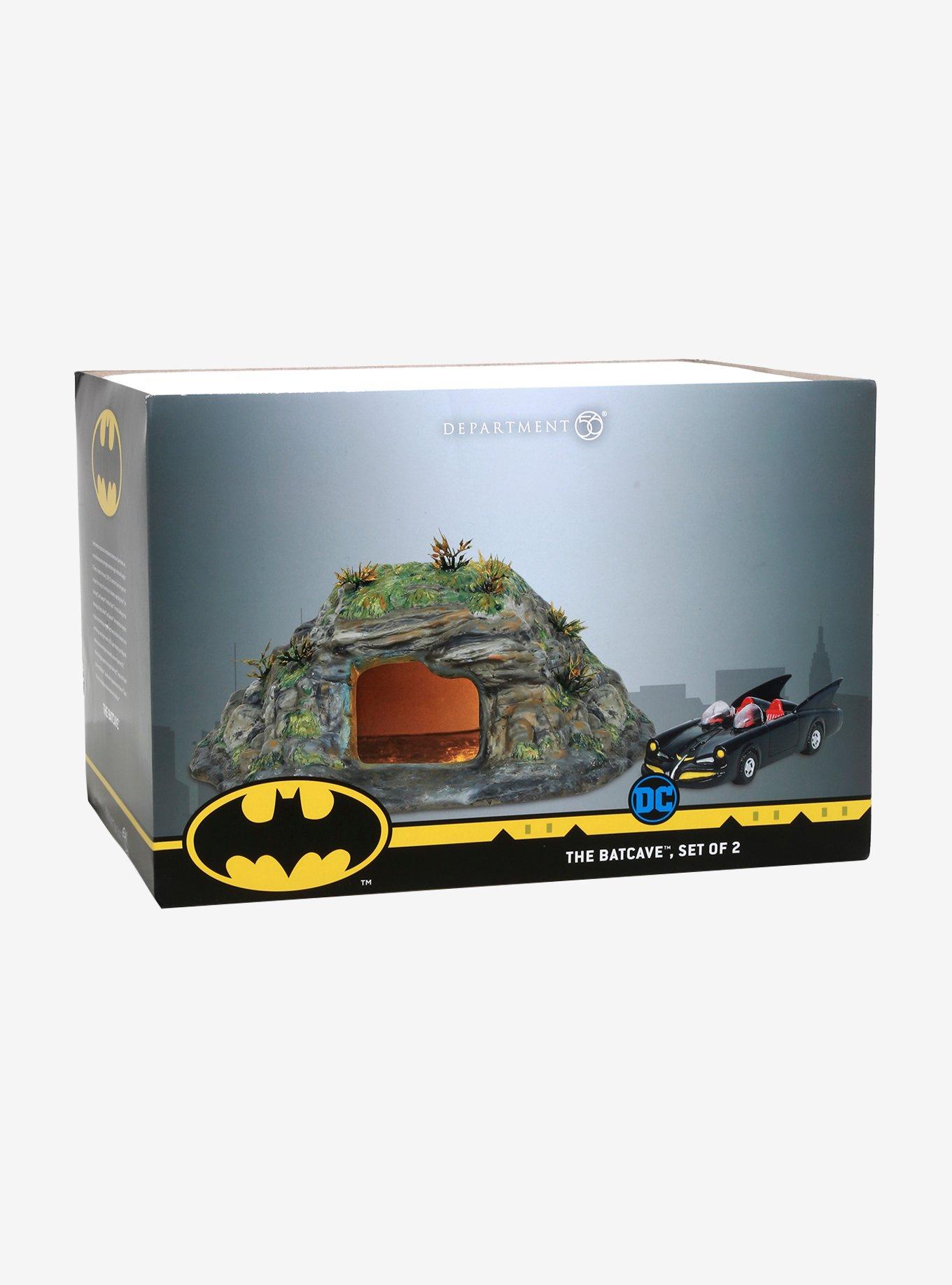 DC Comics Batman The Batcave & Batmobile Figurine Set, , alternate