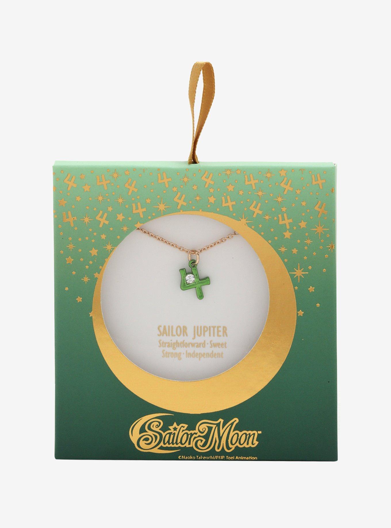 Sailor Moon Sailor Jupiter Dainty Symbol Necklace, , alternate