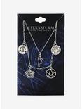 Supernatural Symbols Layered Necklace, , alternate