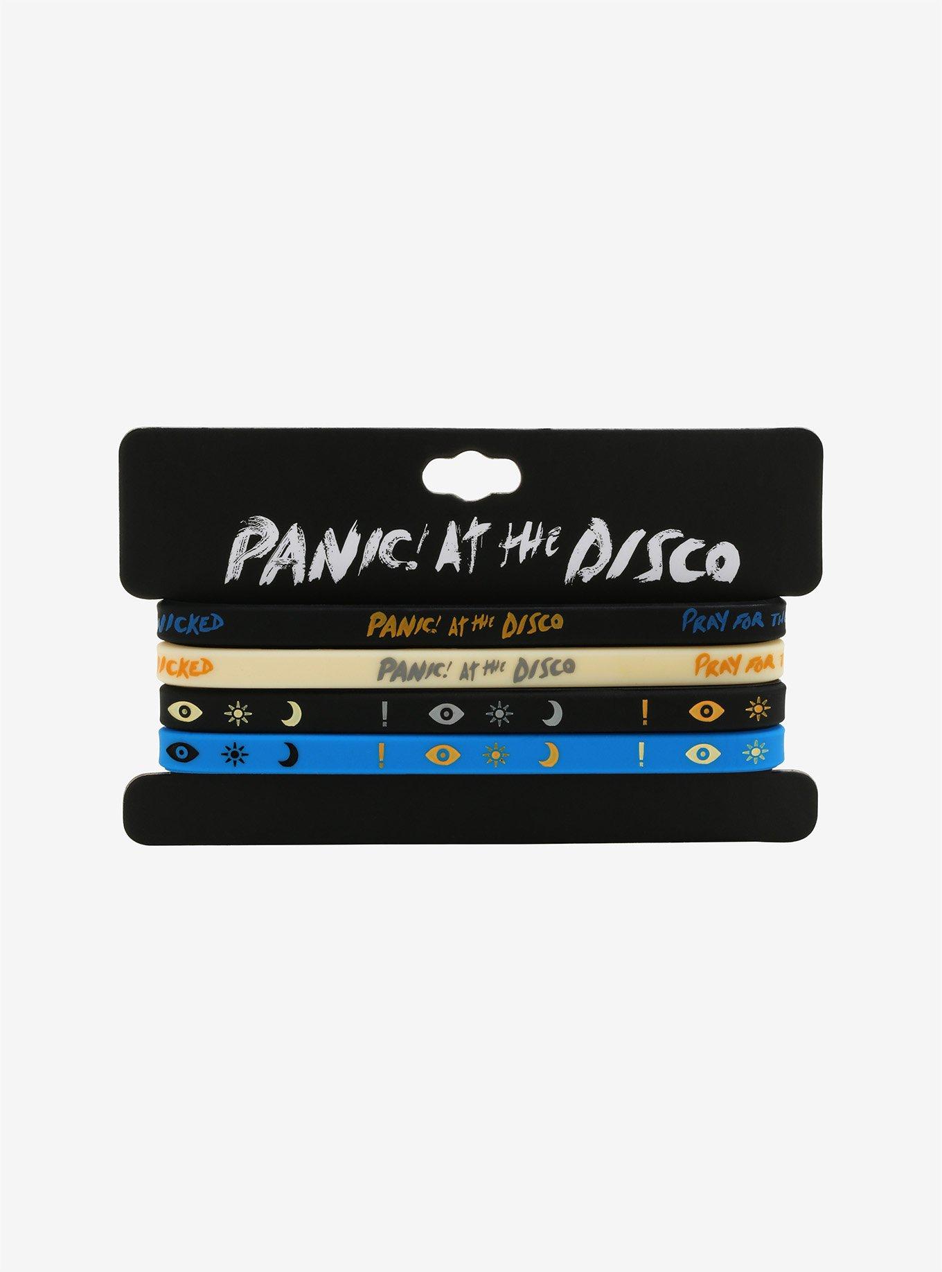 Panic! At The Disco Rubber Bracelet Set, , alternate