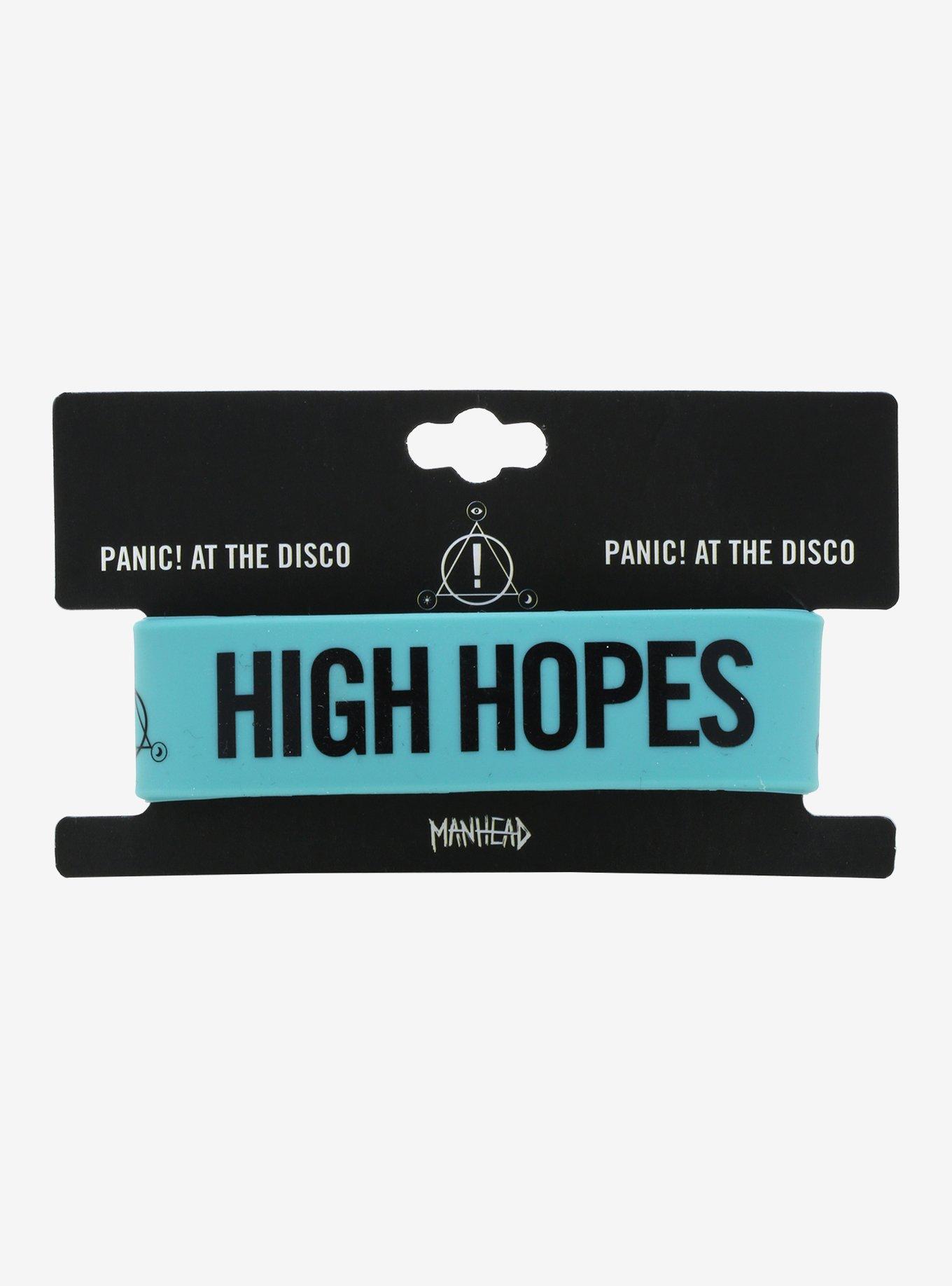 Panic! At The Disco High Hopes Rubber Bracelet, , alternate