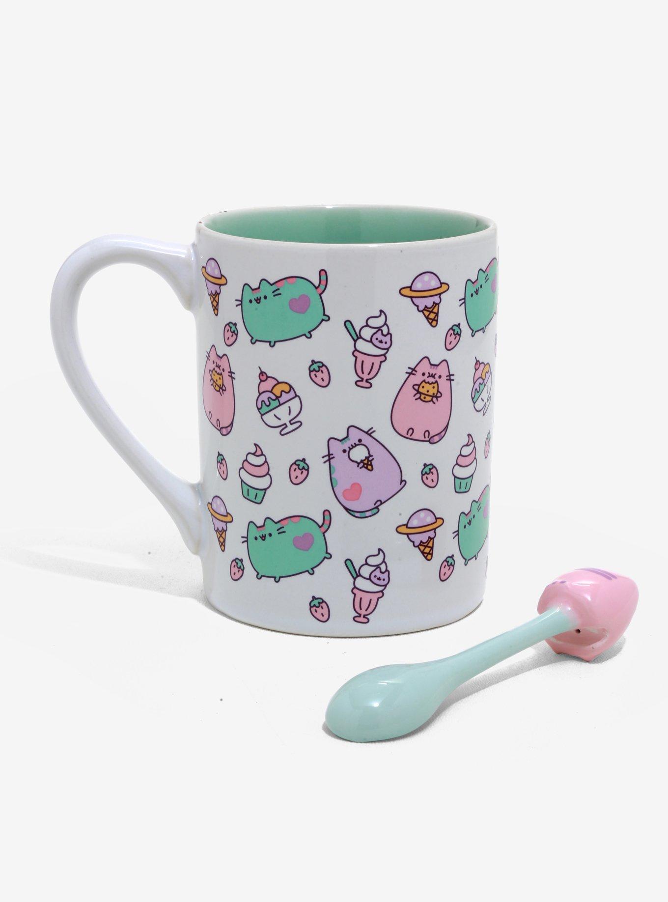 Pusheen Sweets Mug & Spoon Set, , alternate