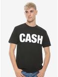 Johnny Cash Logo T-Shirt, BLACK, alternate
