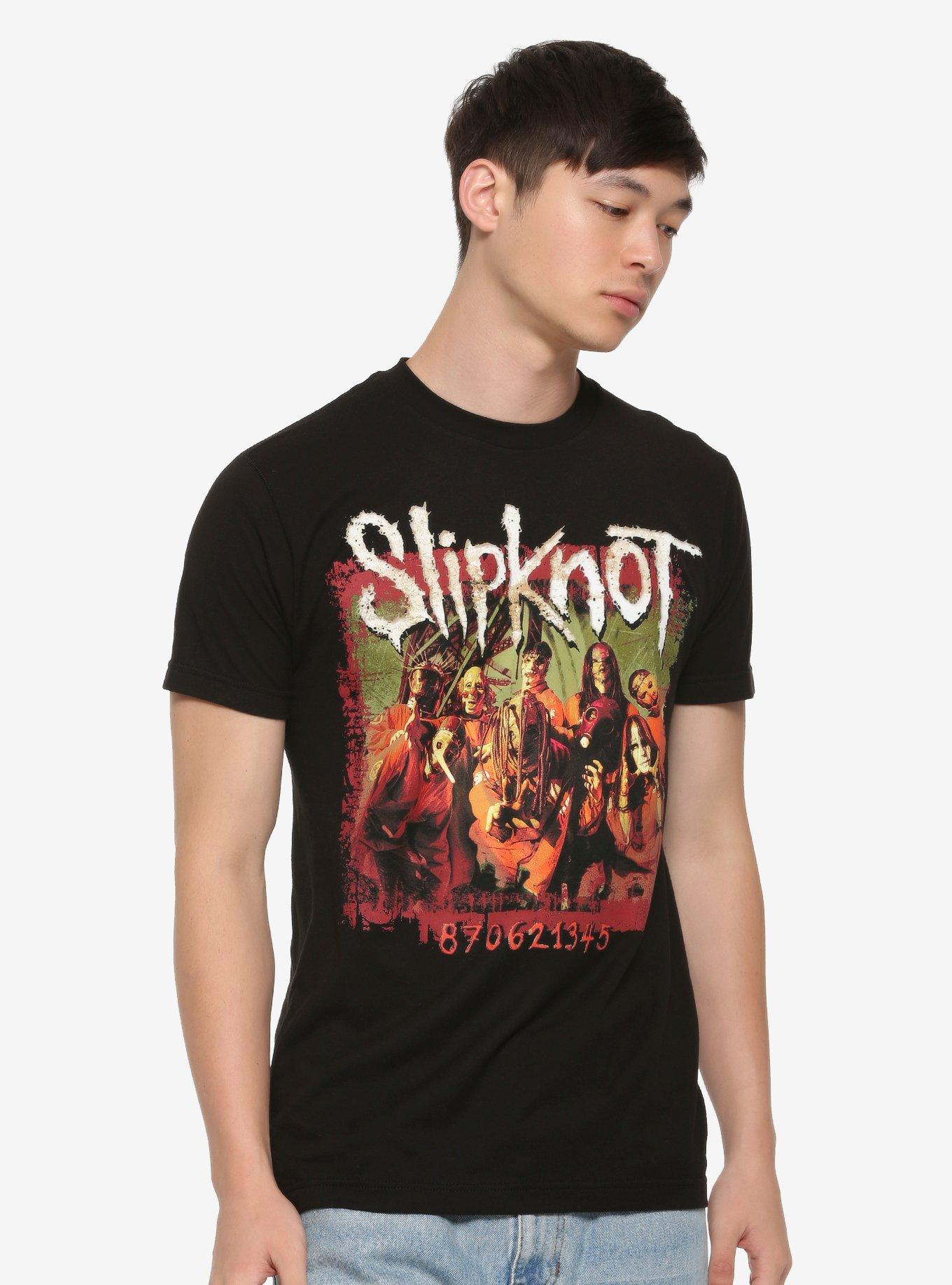 Slipknot 870621345 T-Shirt, BLACK, alternate