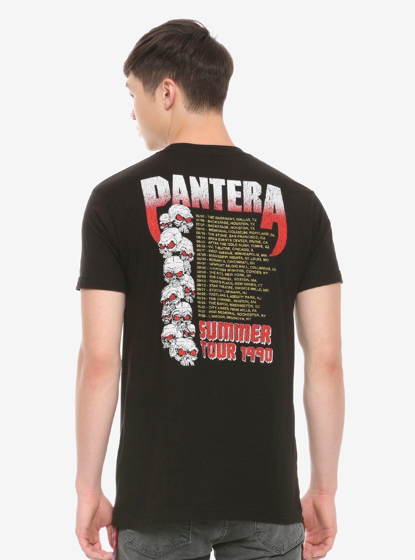 Pantera Kills 1990 Tour T-Shirt, BLACK, alternate