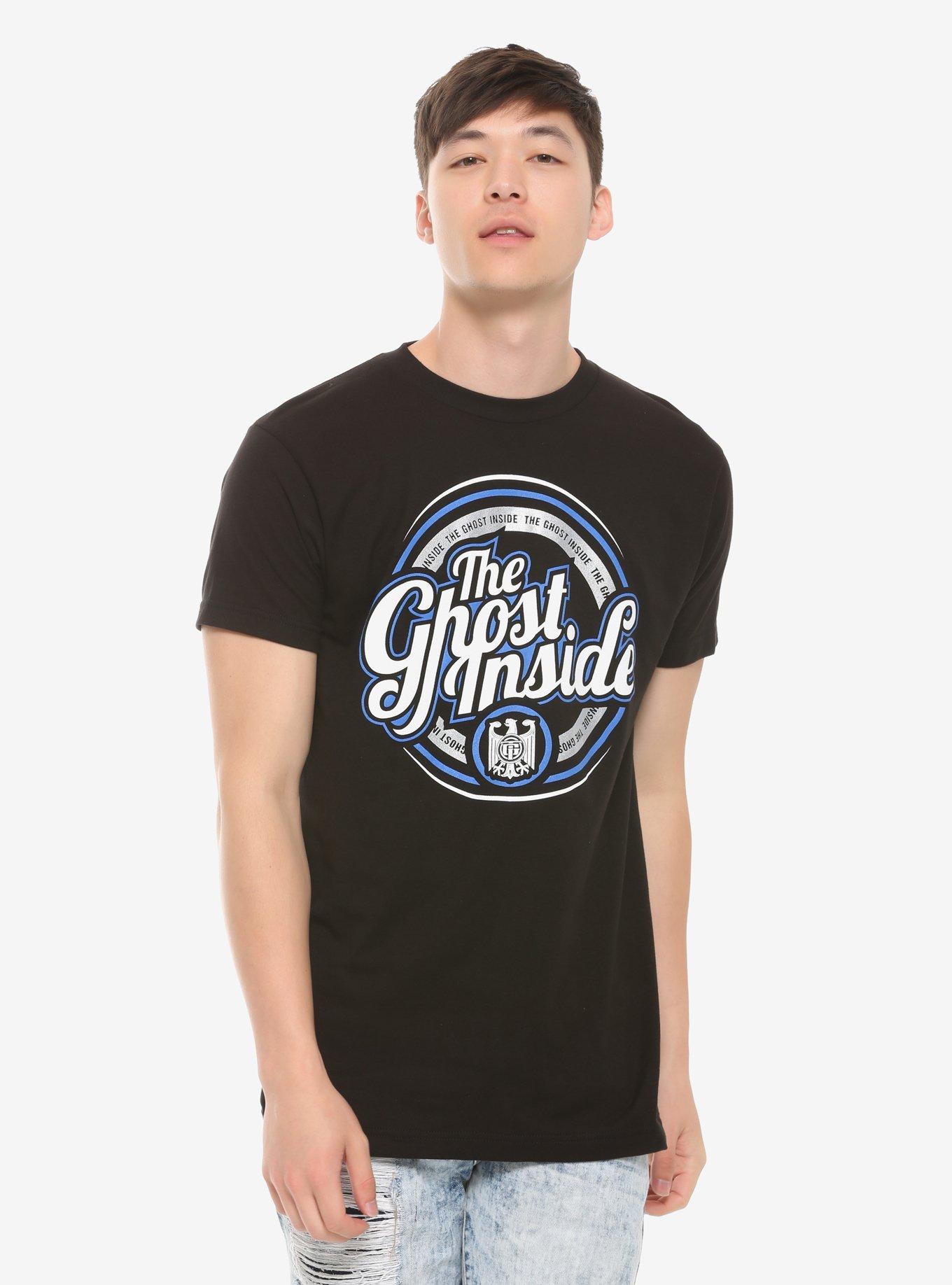 The Ghost Inside Seal Logo T-Shirt, BLACK, alternate - view 2