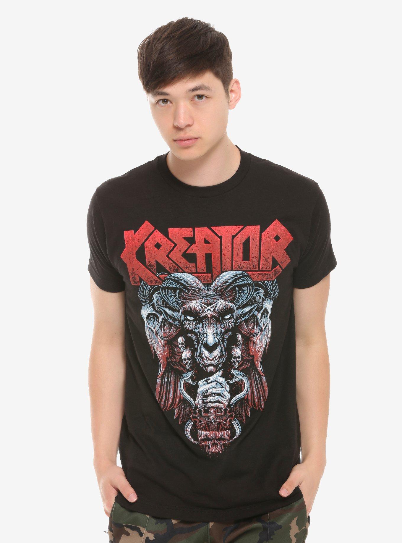 Kreator Bloody Baphomet Logo T-Shirt, , alternate