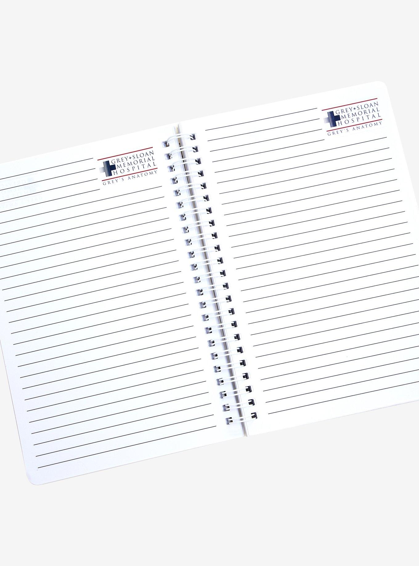 Grey's Anatomy Spiral Notebook - BoxLunch Exclusive, , alternate