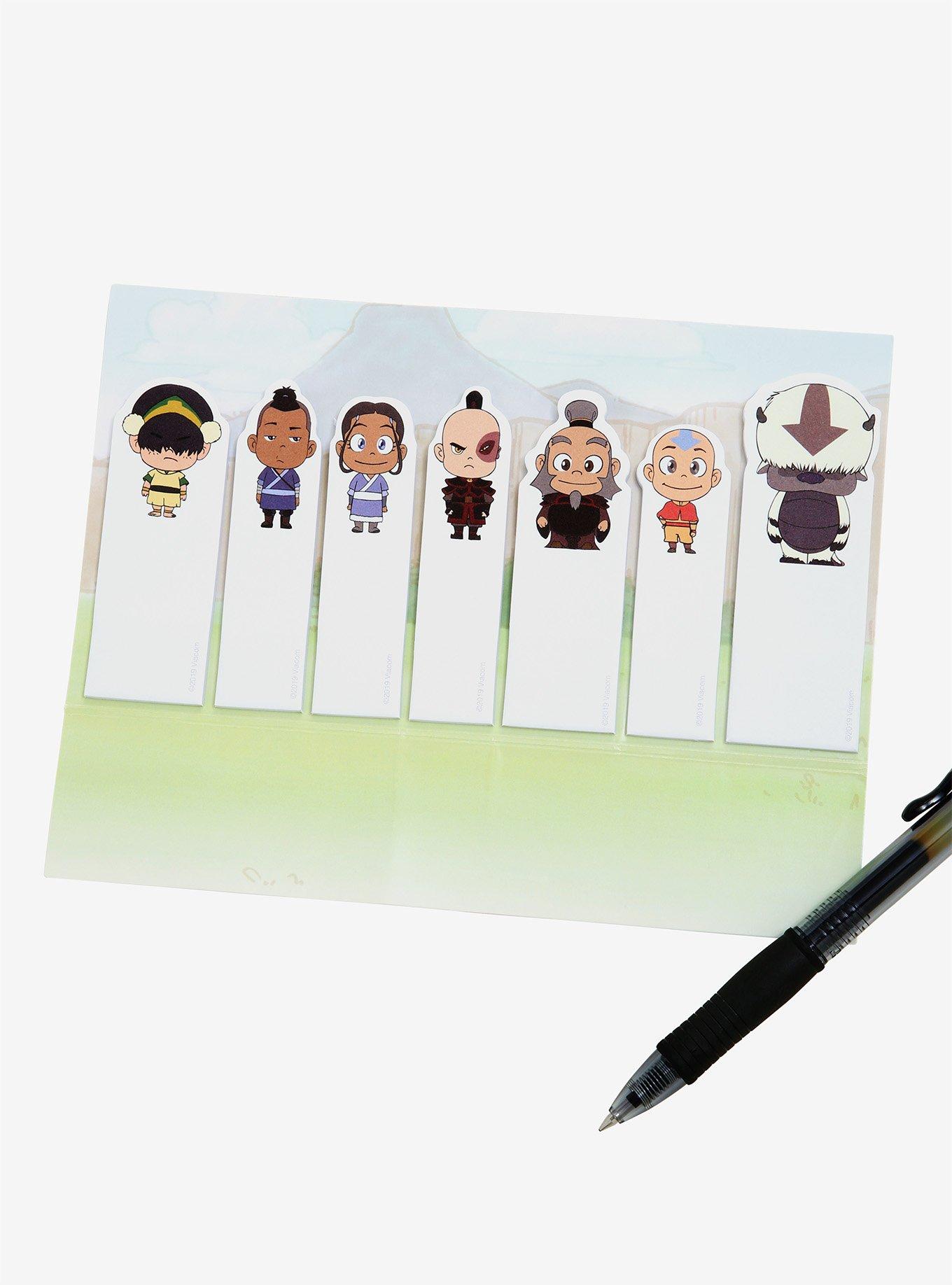 Avatar: The Last Airbender Chibi Sticky Note Tabs - BoxLunch Exclusive, , alternate