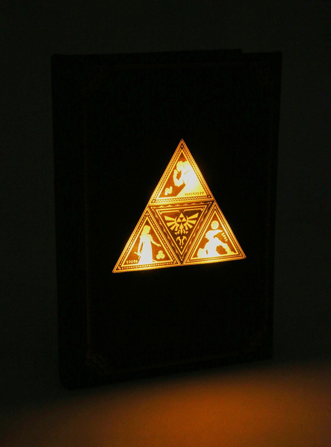 Nintendo The Legend of Zelda Triforce Light-Up Journal, , alternate